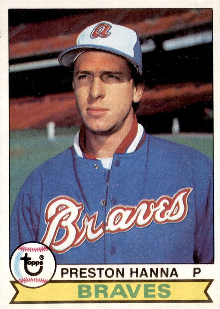 1979 Topps #296 Preston Hanna, Atlanta Braves