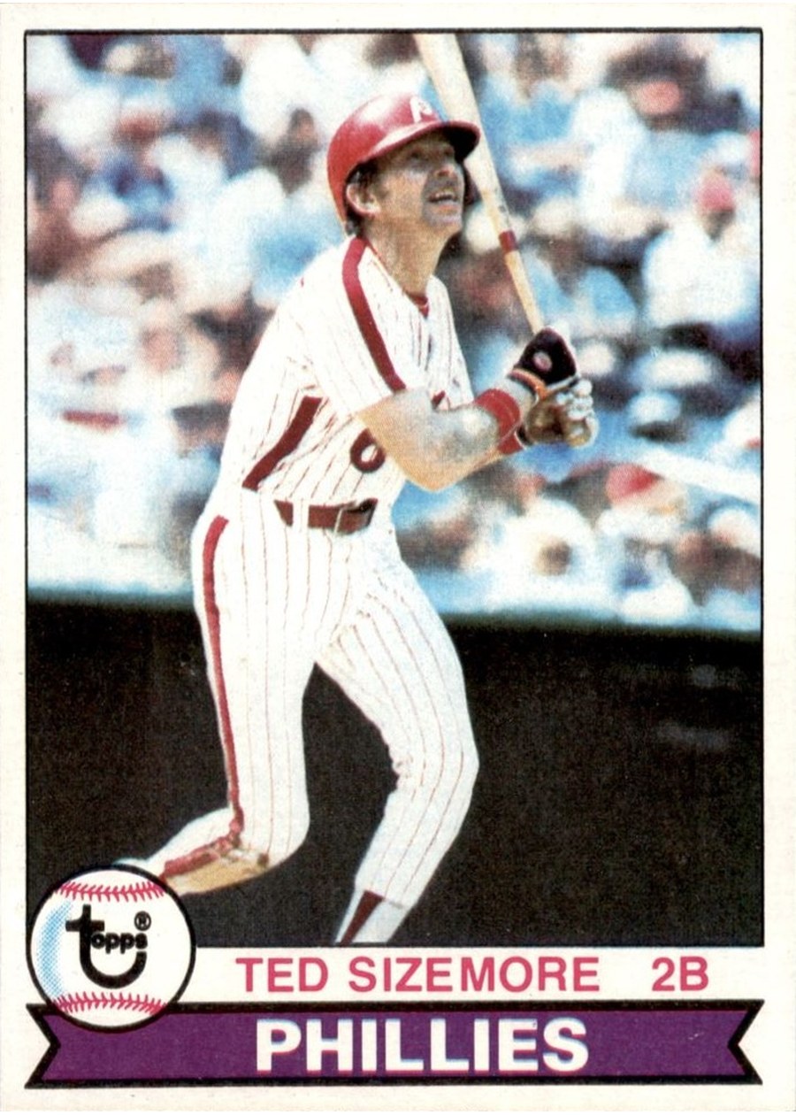 1979 Topps #297 Ted Sizemore, Philadelphia Phillies