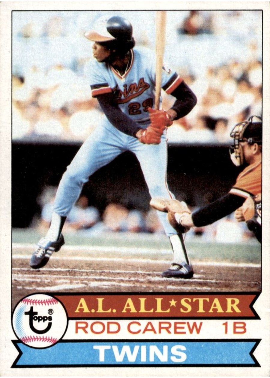 1979 Topps #300 Rod Carew, Minnesota Twins