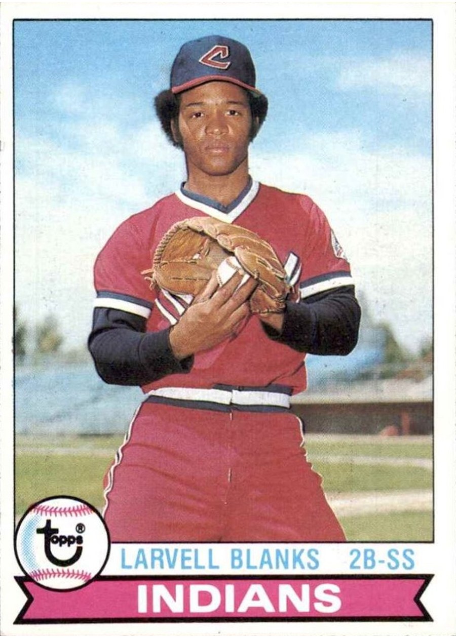 1979 Topps #307 Larvell Blanks, Cleveland Indians