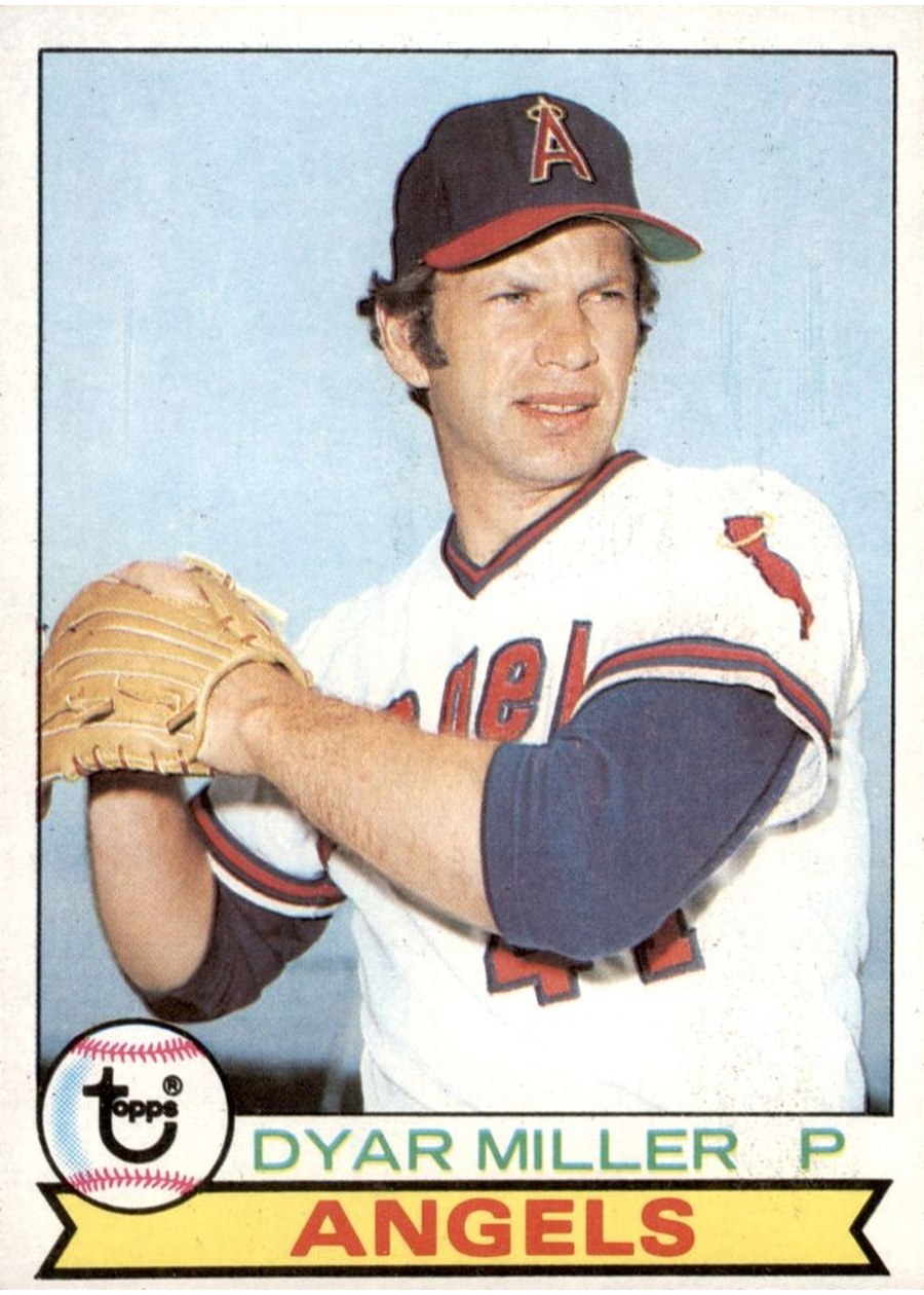 1979 Topps #313 Dyar Miller, California Angels
