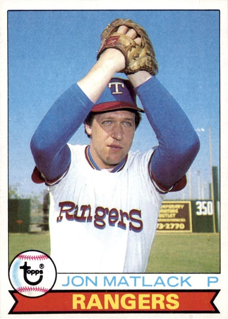 1979 Topps #315 Jon Matlack, Texas Rangers