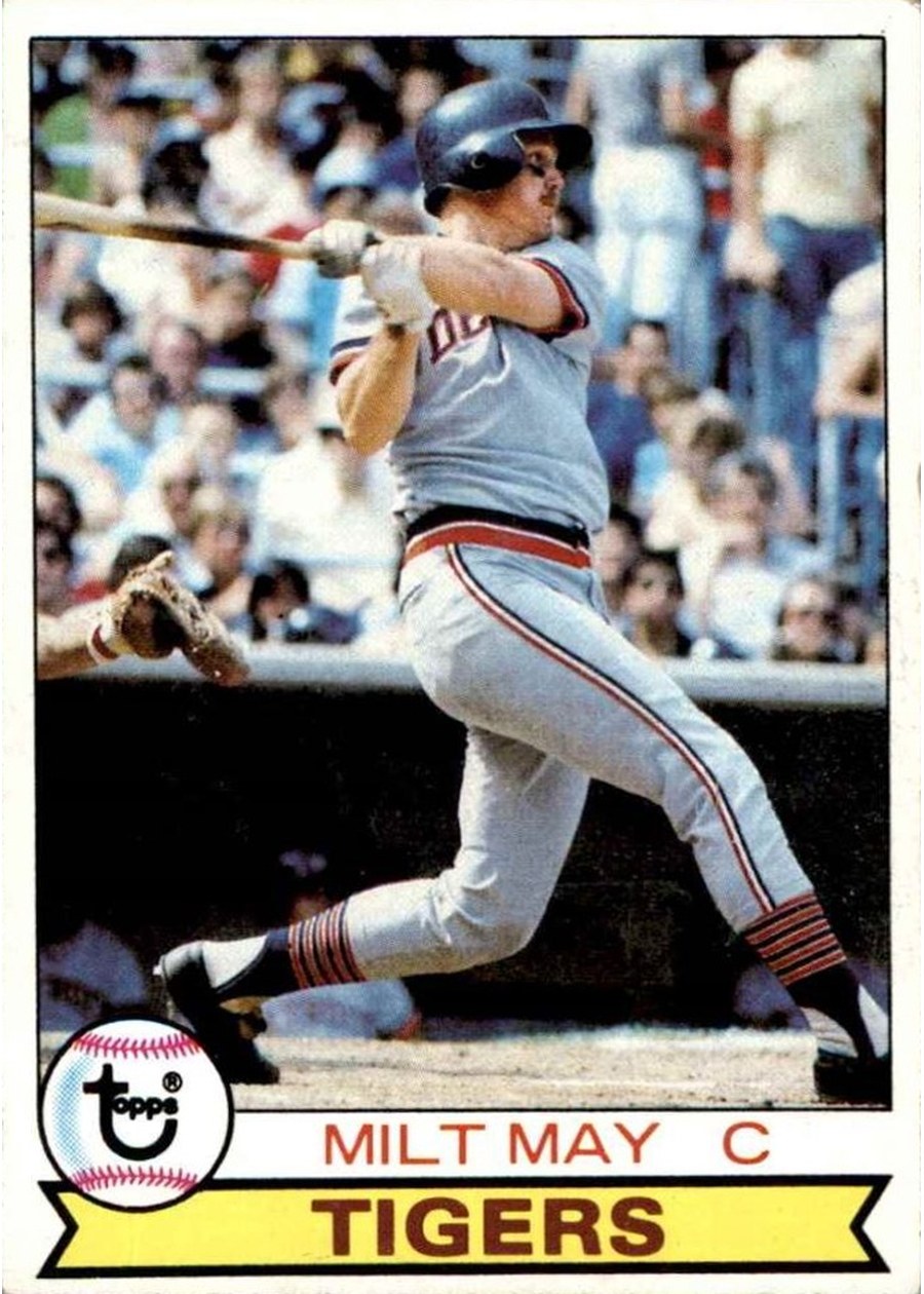 1979 Topps #316 Milt May, Detroit Tigers