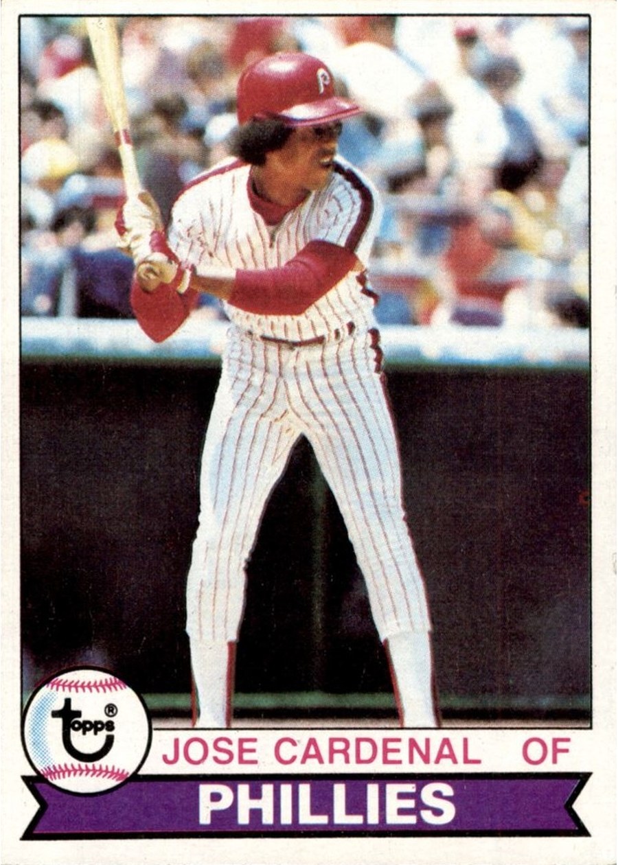1979 Topps #317 Jose Cardenal, Philadelphia Phillies
