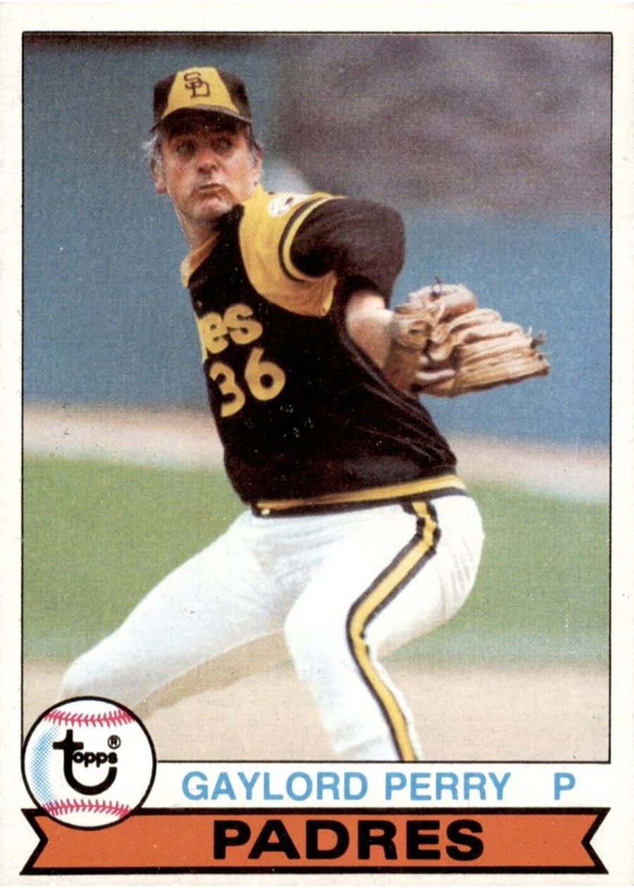 1979 Topps #321 Gaylord Perry, San Diego Padres