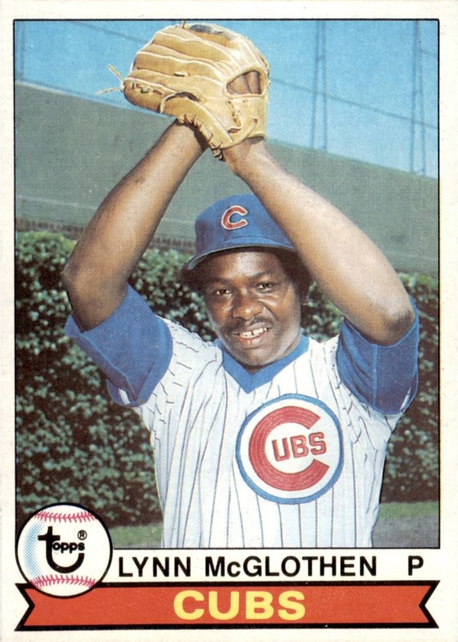 1979 Topps #323 Lynn McGlothen, Chicago Cubs