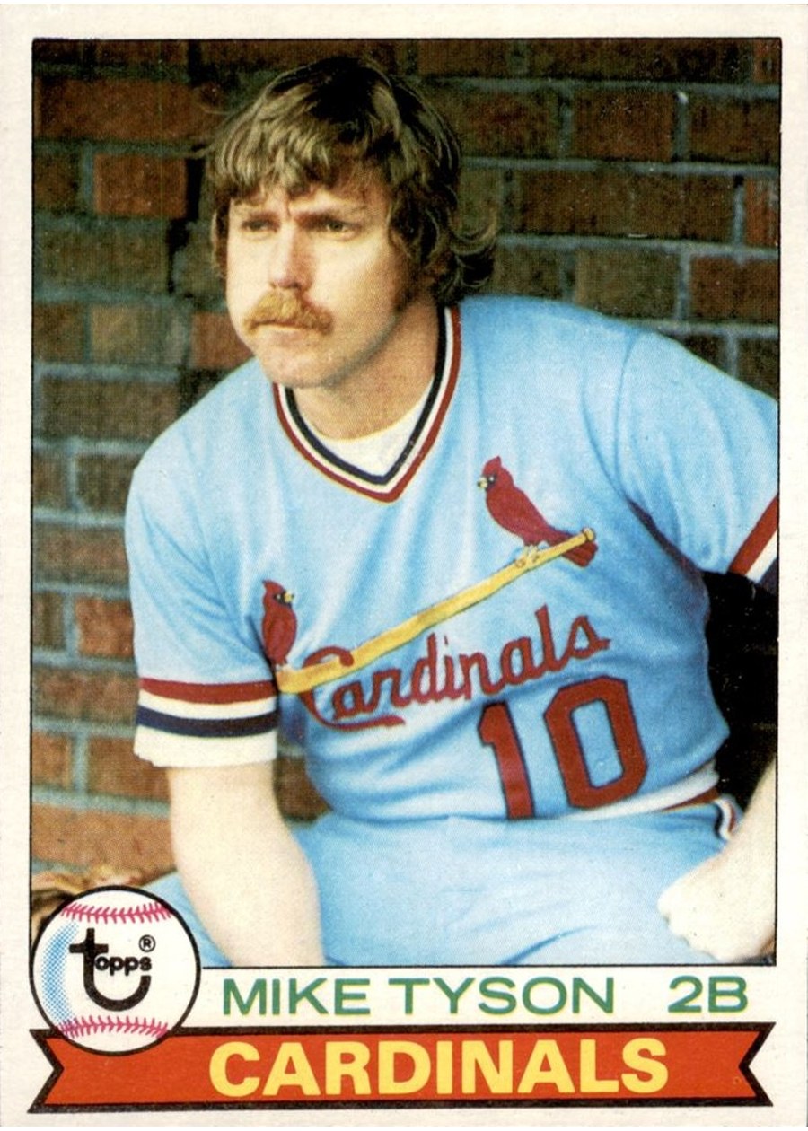 1979 Topps #324 Mike Tyson, St. Louis Cardinals