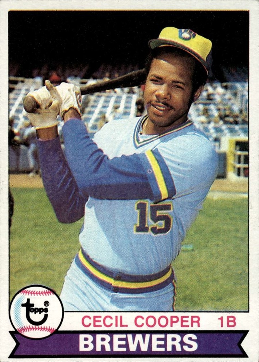1979 Topps #325 Cecil Cooper, Milwaukee Brewers