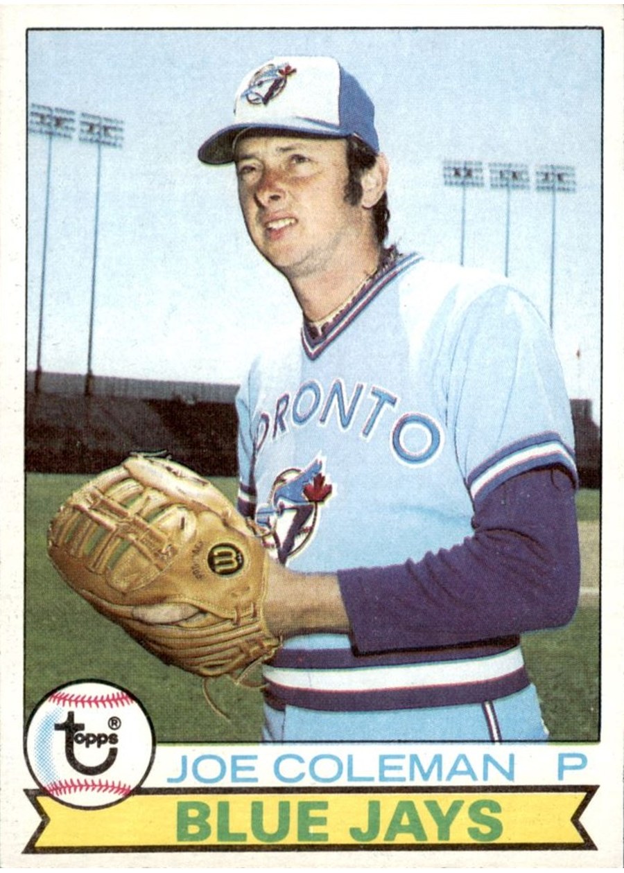 1979 Topps #329 Joe Coleman, Toronto Blue Jays