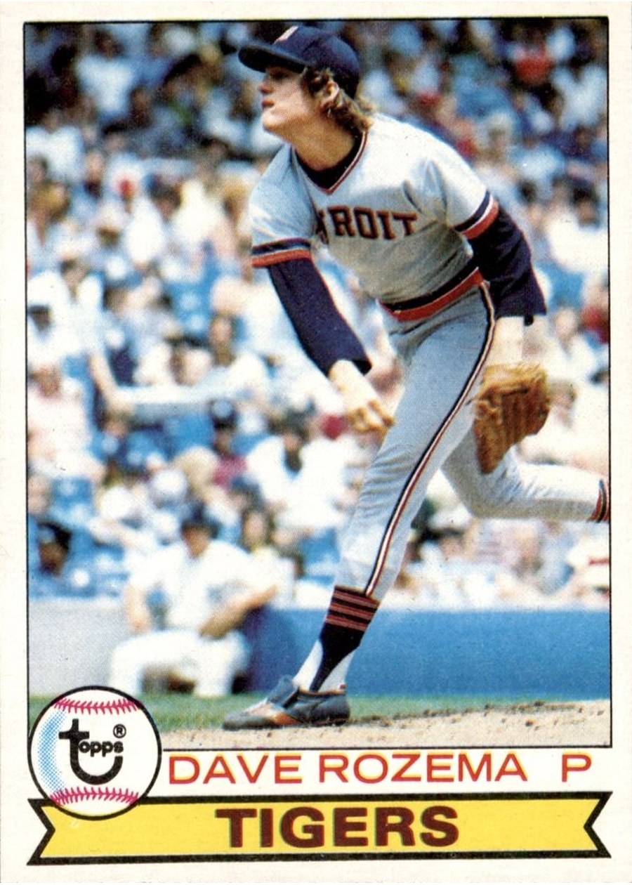 1979 Topps #33 Dave Rozema, Detroit Tigers
