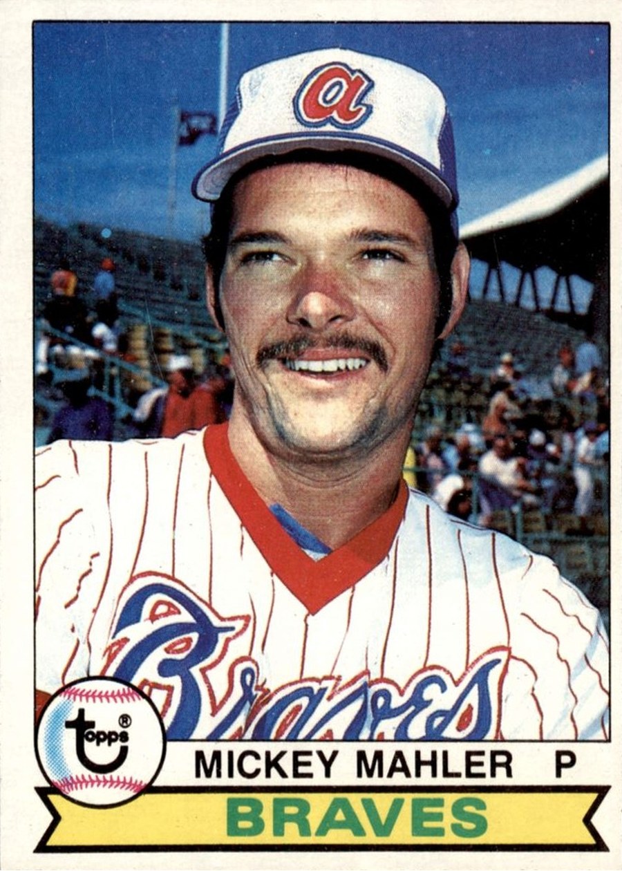 1979 Topps #331 Mickey Mahler, Atlanta Braves