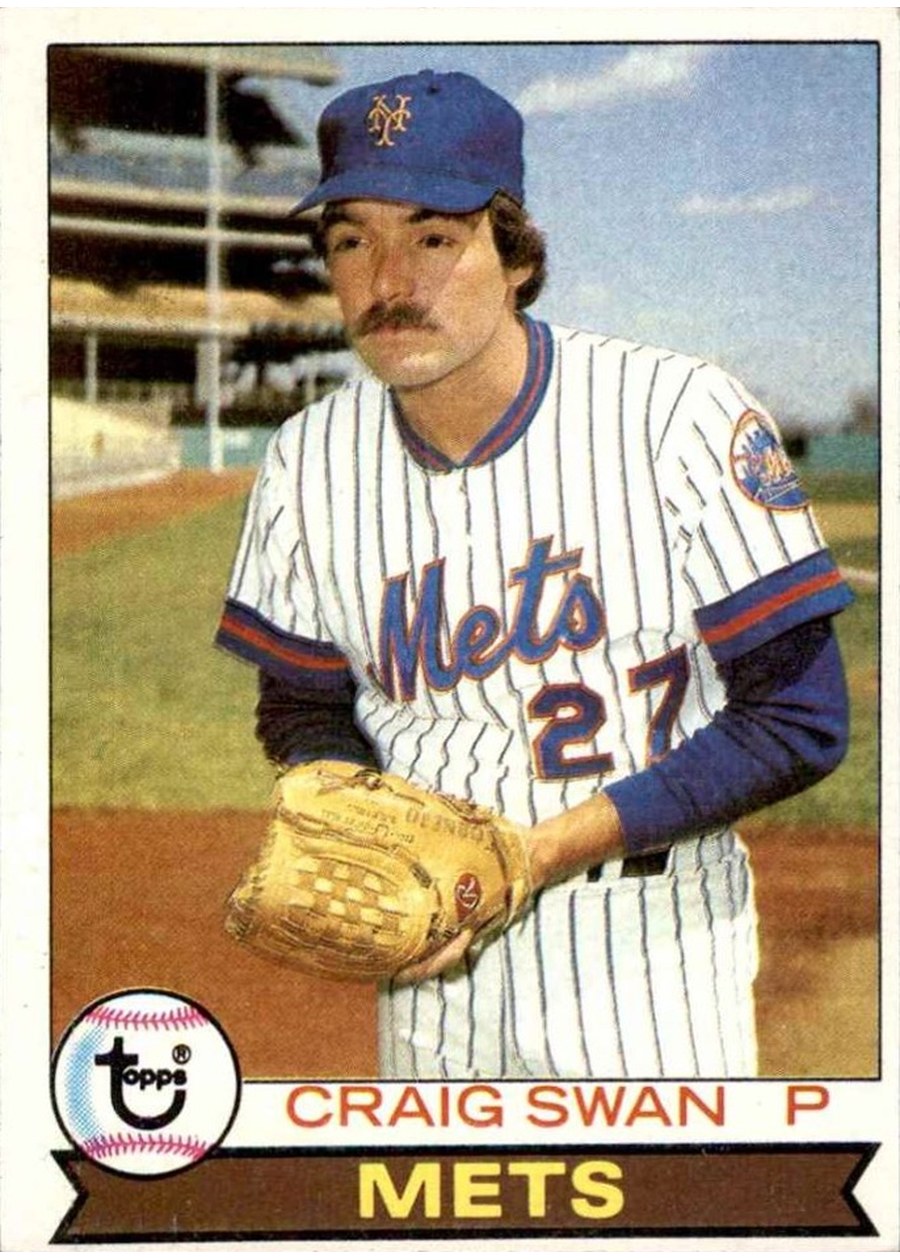 1979 Topps #334 Craig Swan, New York Mets