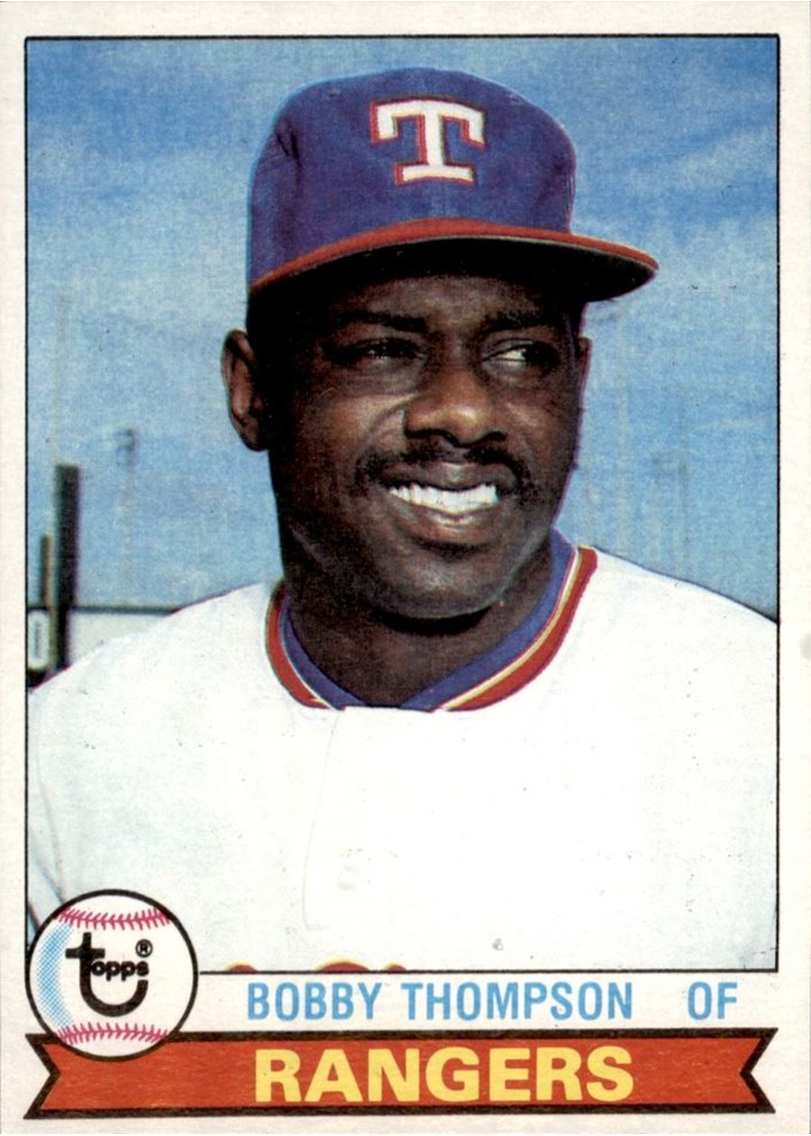 1979 Topps #336 Bobby Thompson, Texas Rangers