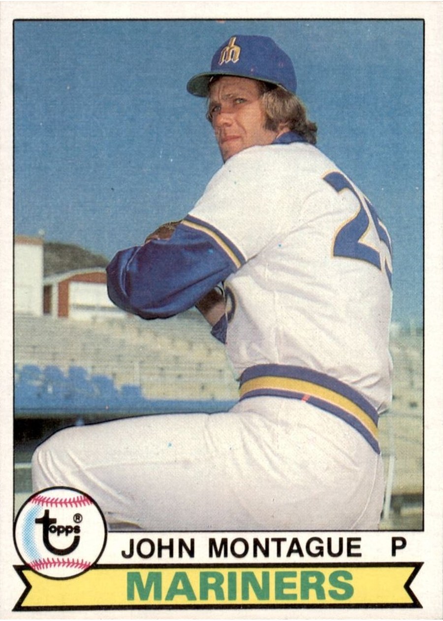1979 Topps #337 John Montague, Seattle Mariners
