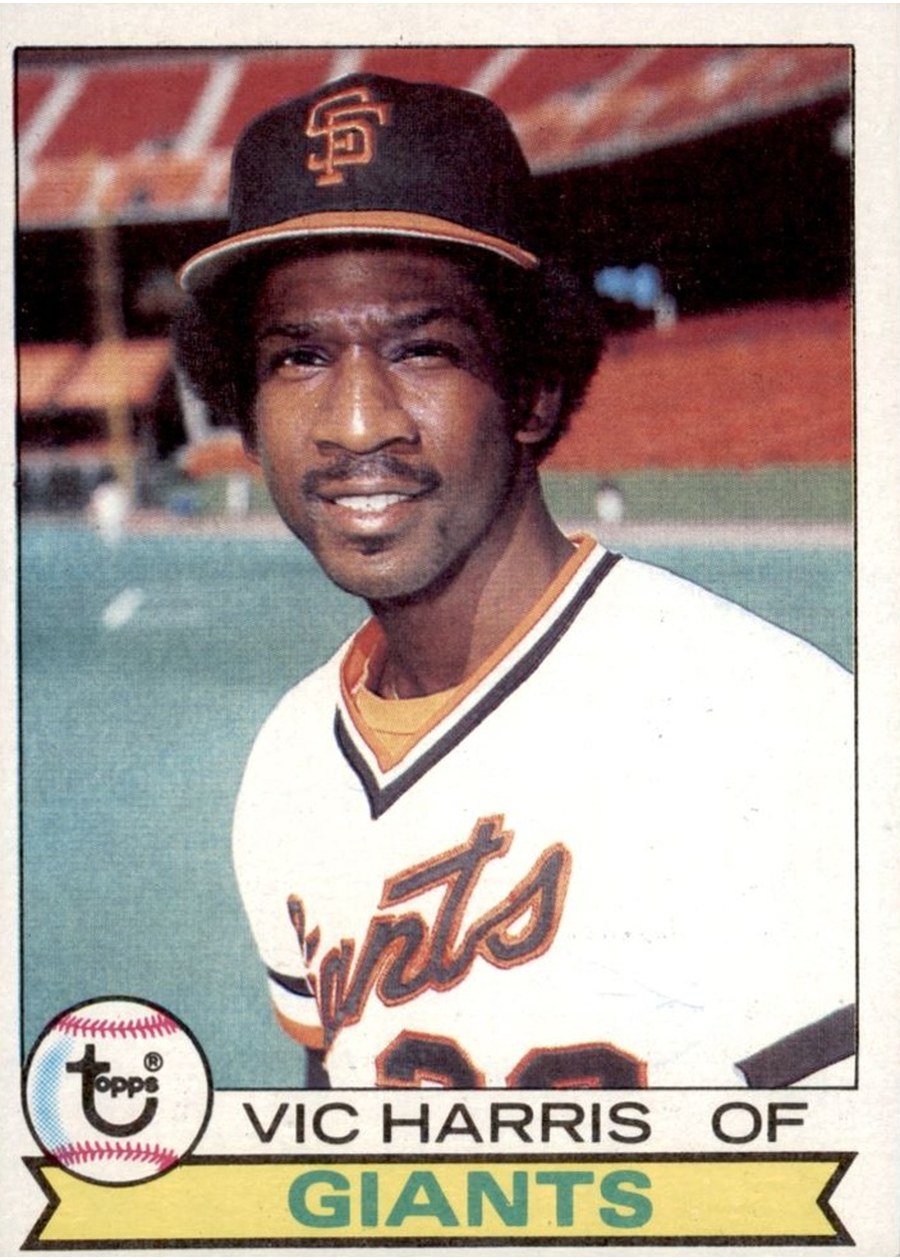 1979 Topps #338 Vic Harris, San Francisco Giants
