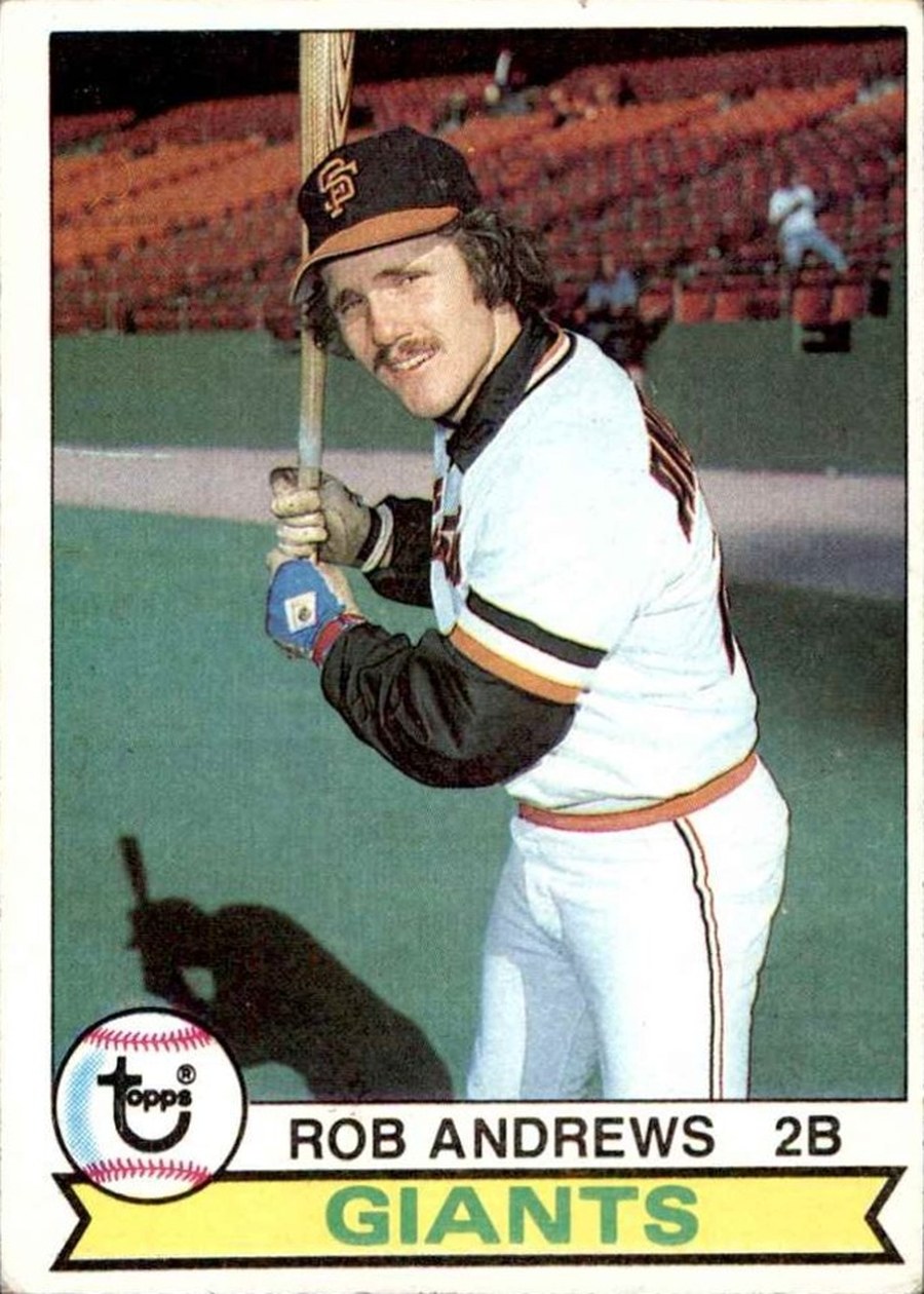 1979 Topps #34 Rob Andrews, San Francisco Giants