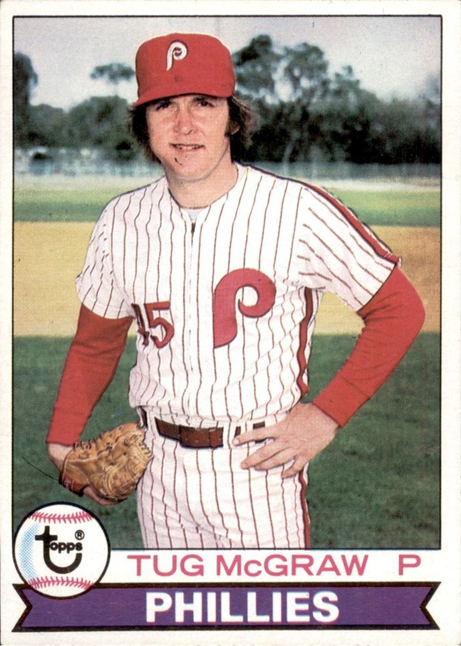 1979 Topps #345 Tug McGraw, Philadelphia Phillies