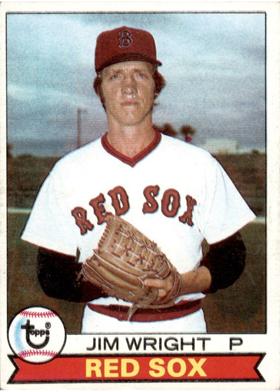 1979 Topps #349 Jim Wright, Boston Red Sox