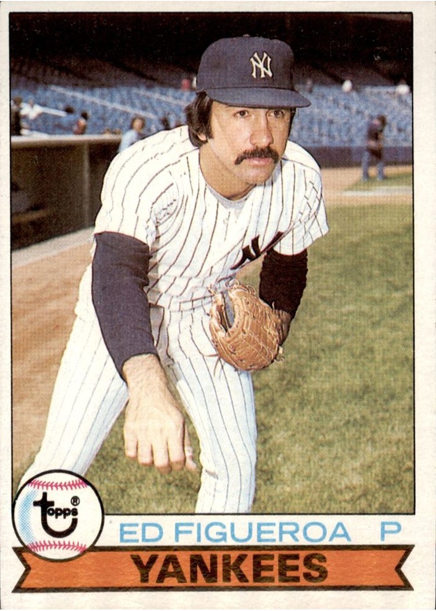 1979 Topps #35 Ed Figueroa, New York Yankees