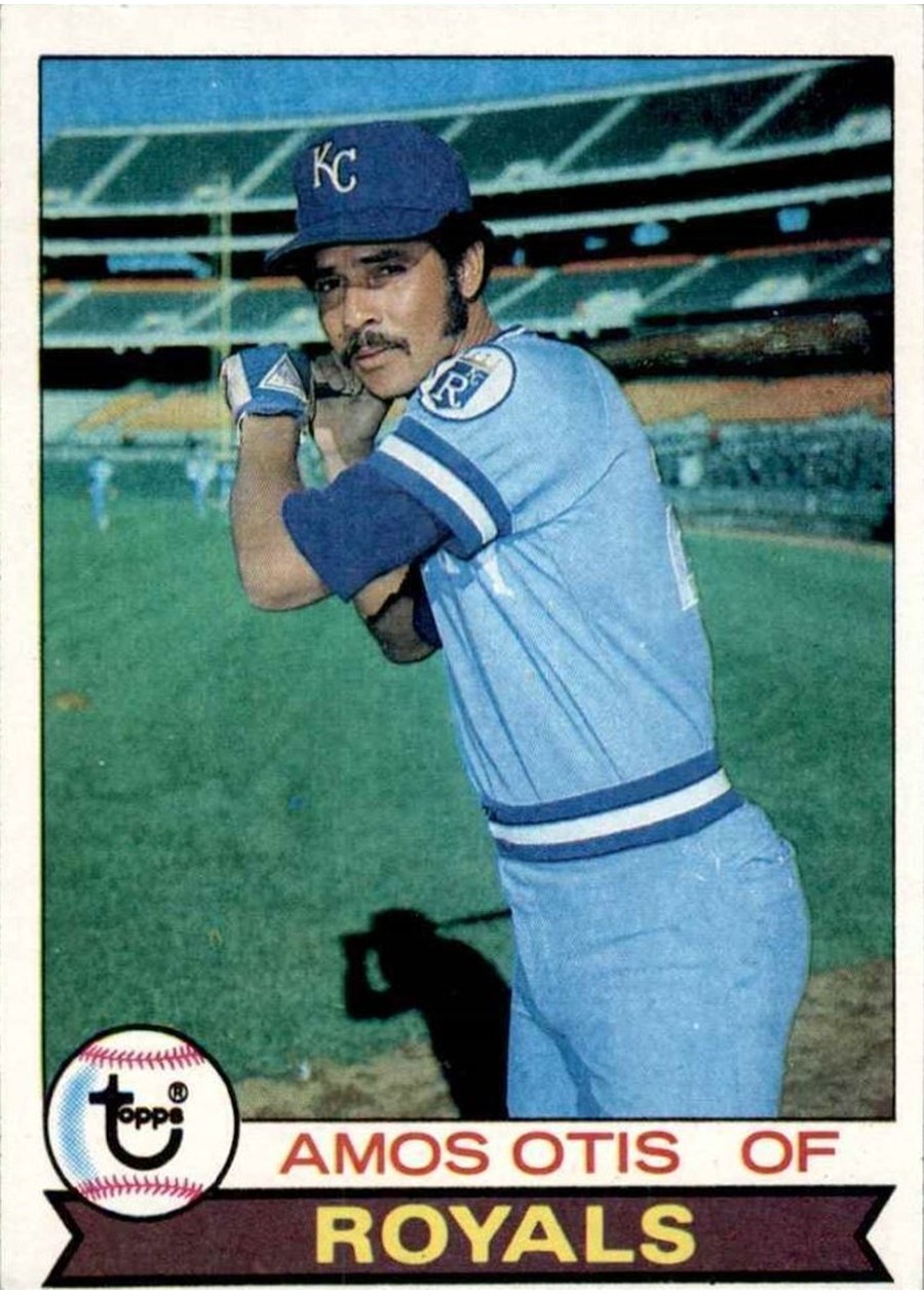 1979 Topps #360 Amos Otis, Kansas City Royals