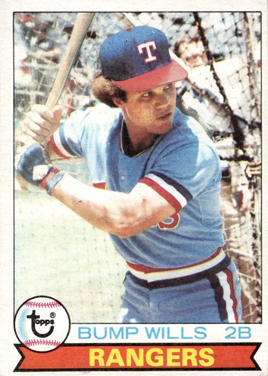 1979 Topps #369 Bump Wills, Texas Rangers