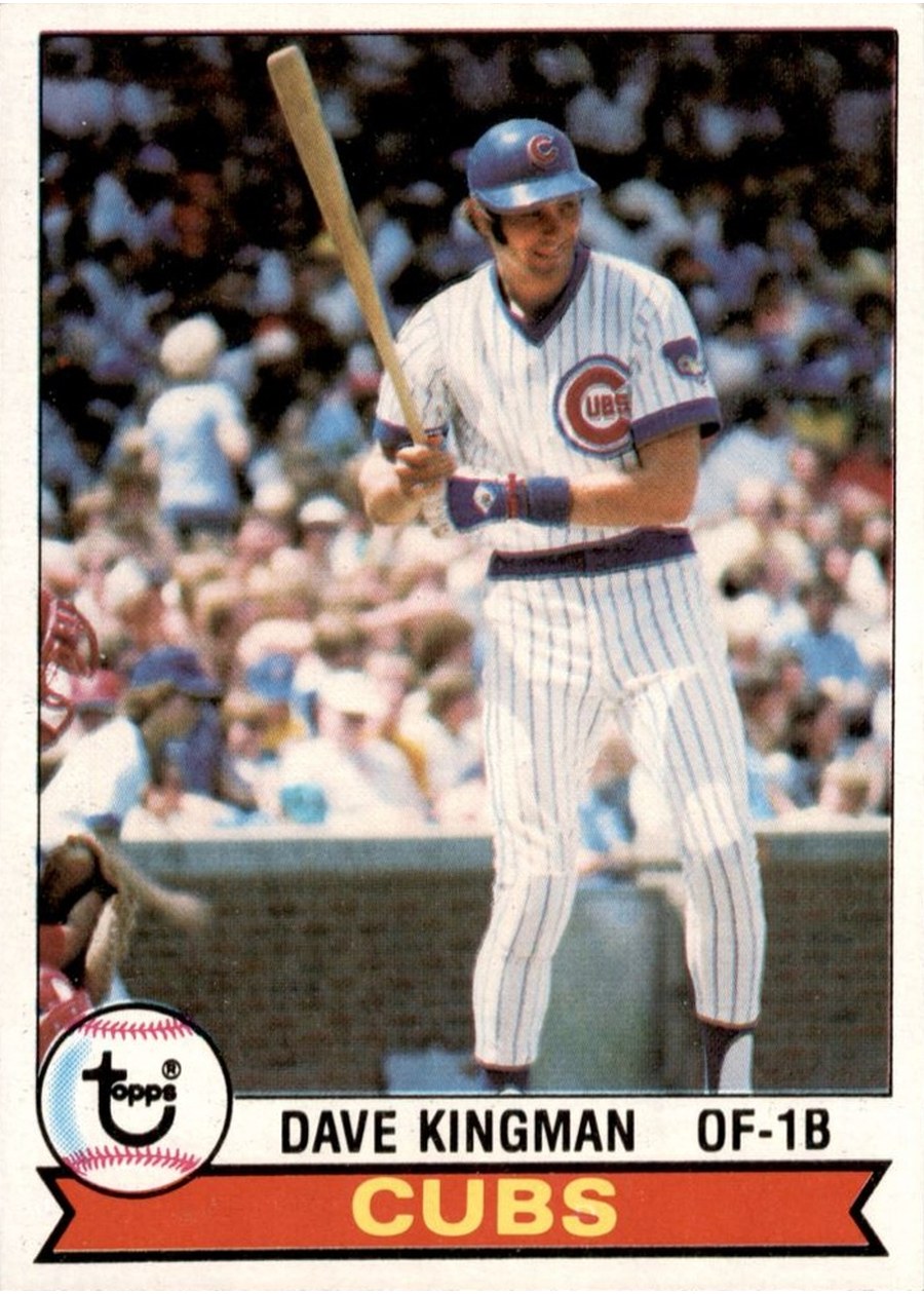 1979 Topps #370 Dave Kingman, Chicago Cubs