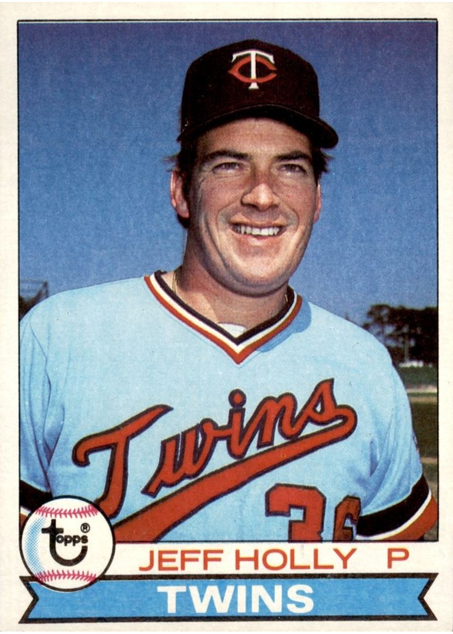1979 Topps #371 Jeff Holly, Minnesota Twins
