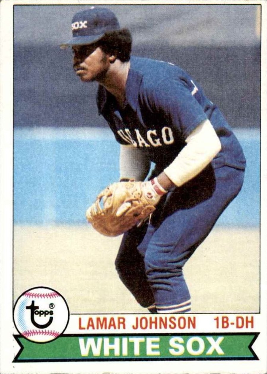 1979 Topps #372 Lamar Johnson, Chicago White Sox
