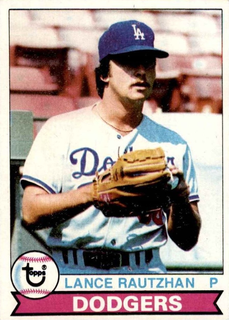 1979 Topps #373 Lance Rautzhan, Los Angeles Dodgers