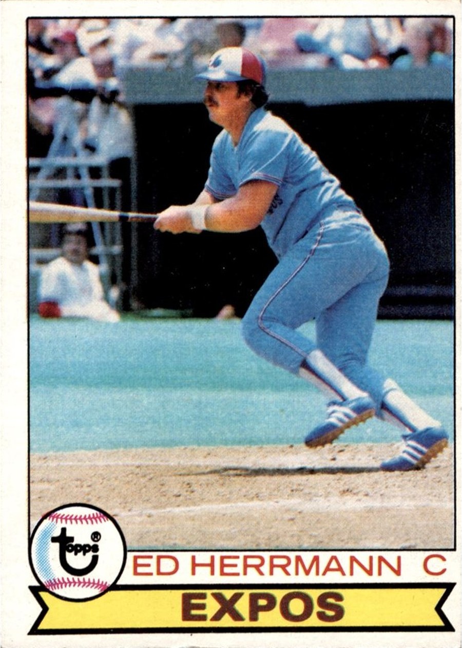 1979 Topps #374 Ed Herrmann, Montreal Expos