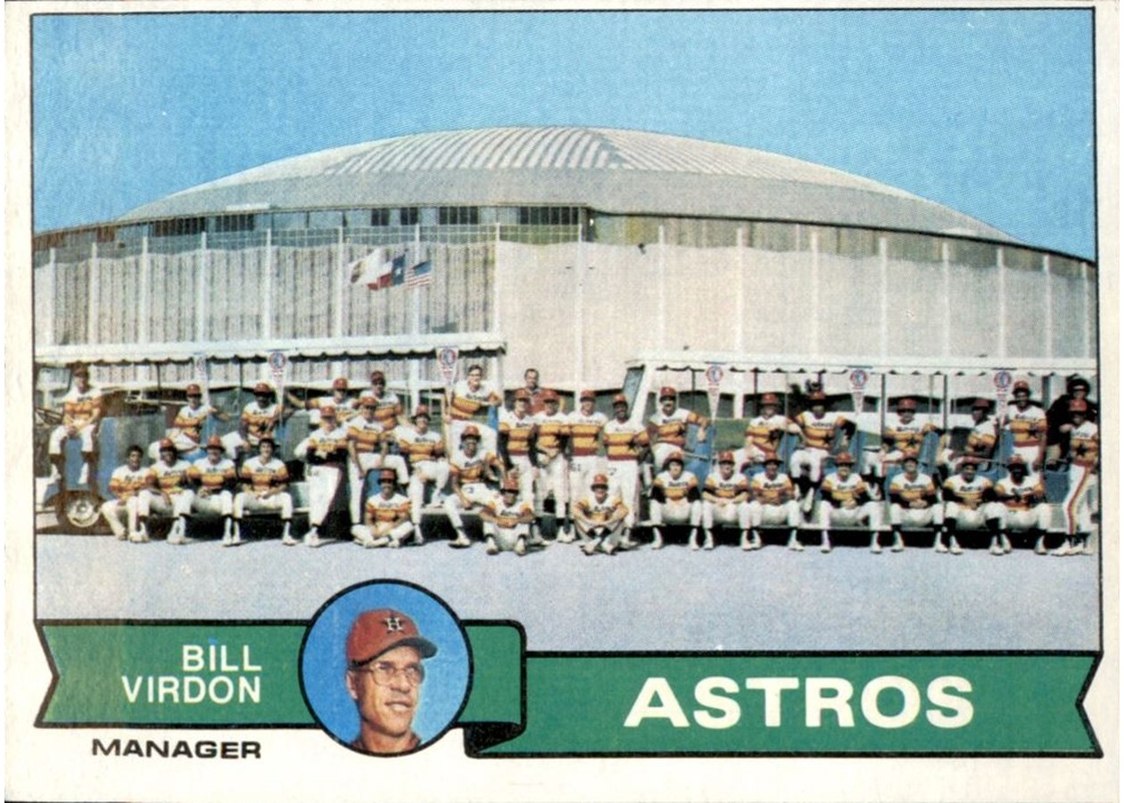 1979 Topps #381 Houston Astros / Bill Virdon