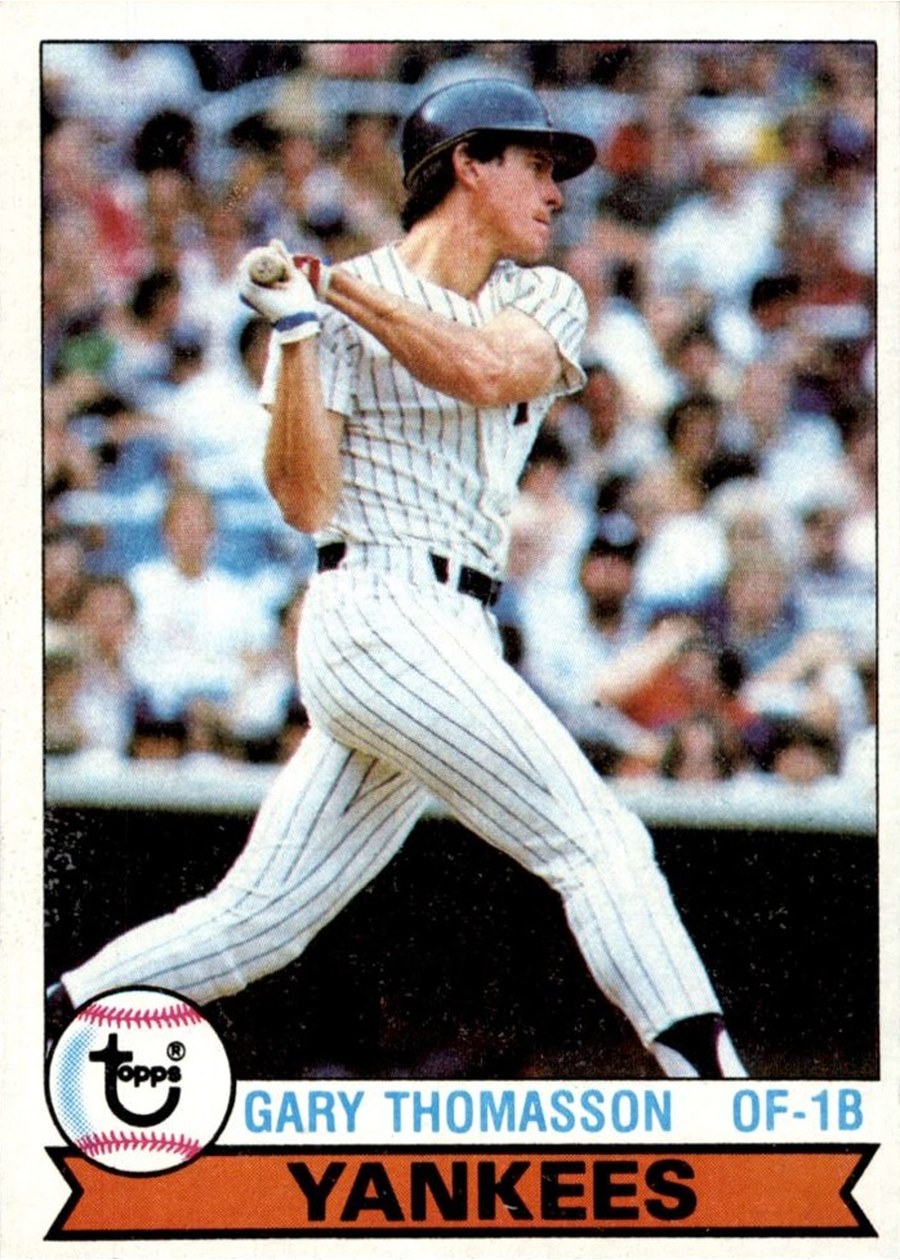 1979 Topps #387 Gary Thomasson, New York Yankees