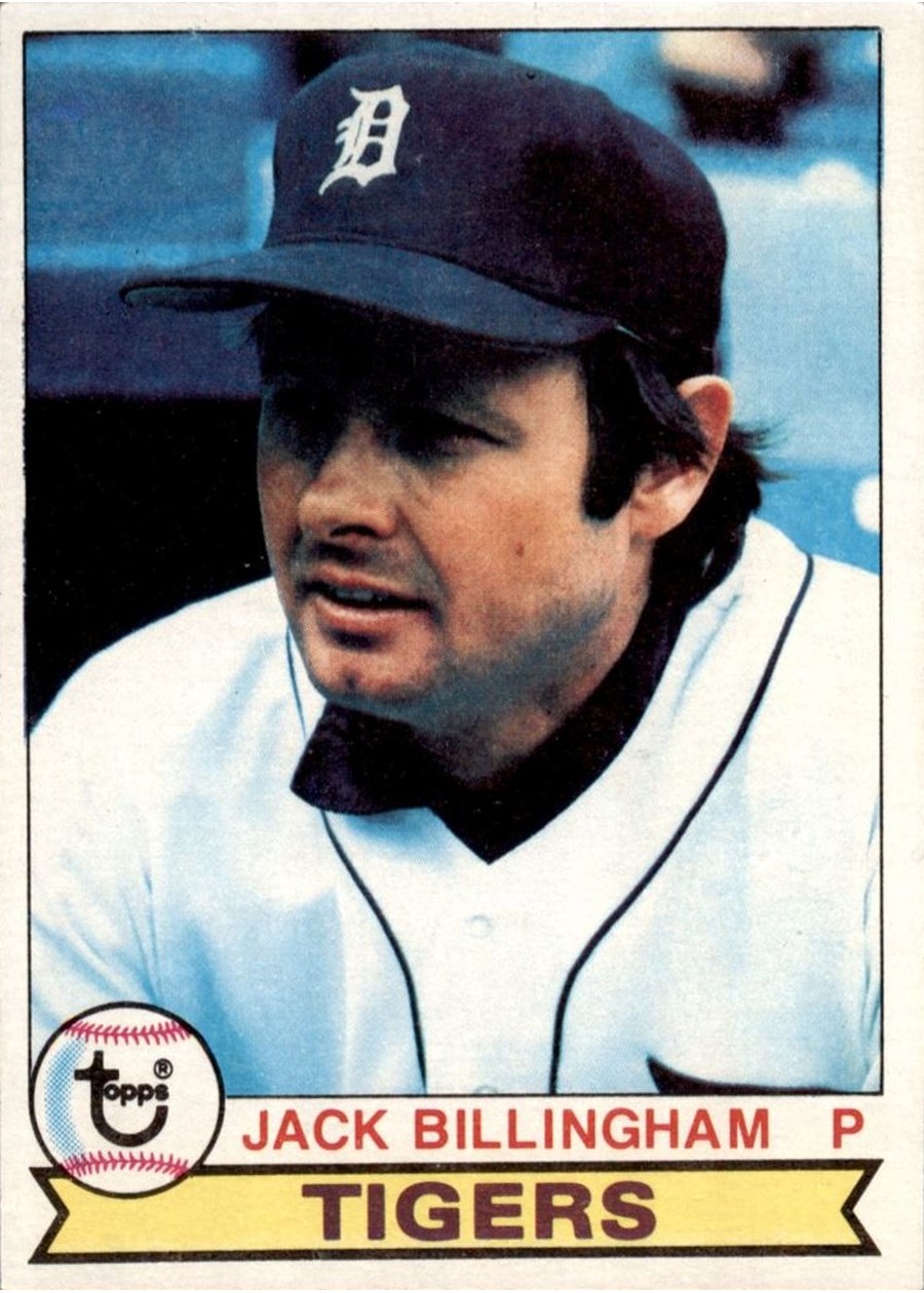 1979 Topps #388 Jack Billingham, Detroit Tigers