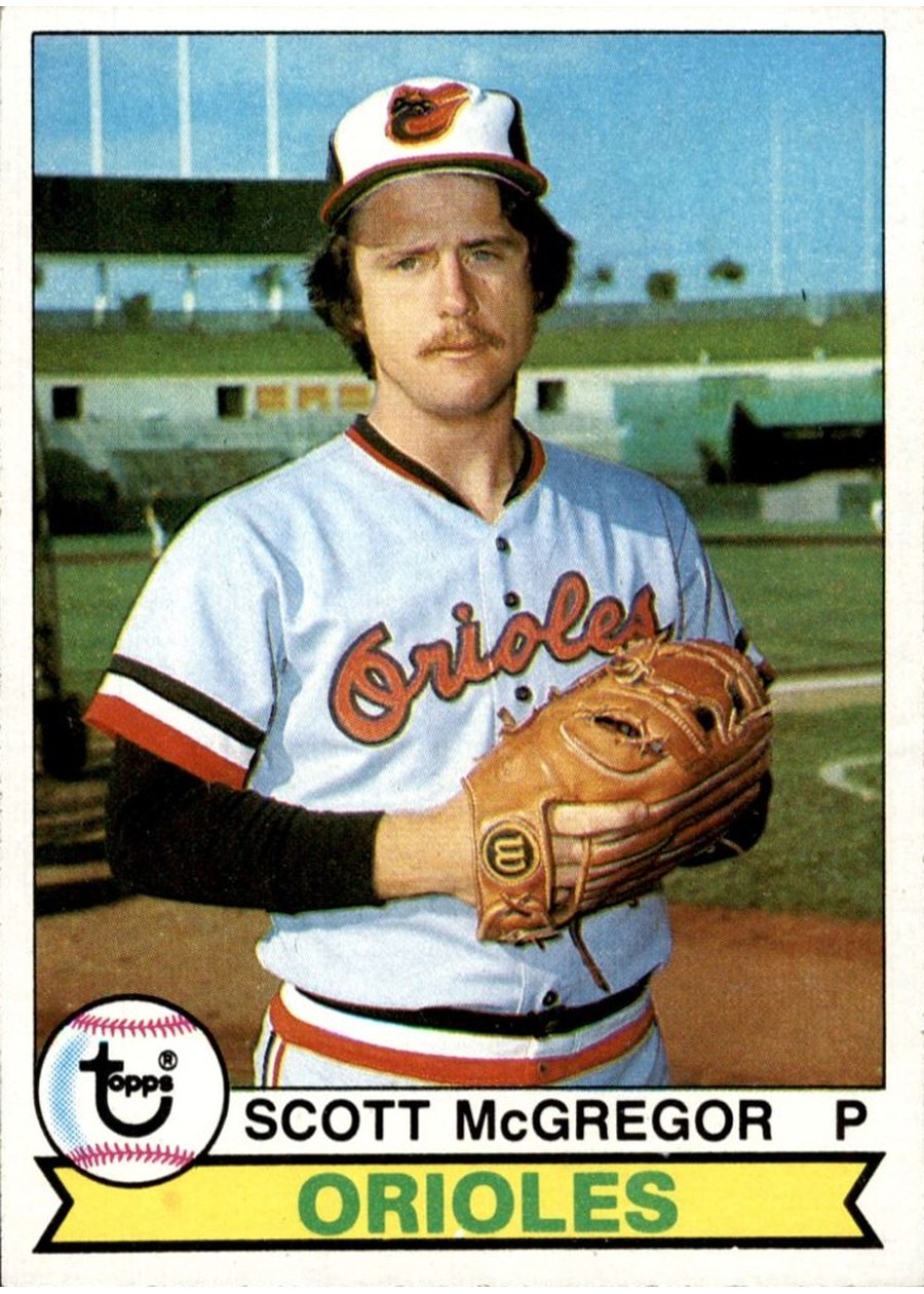 1979 Topps #393 Scott McGregor, Baltimore Orioles