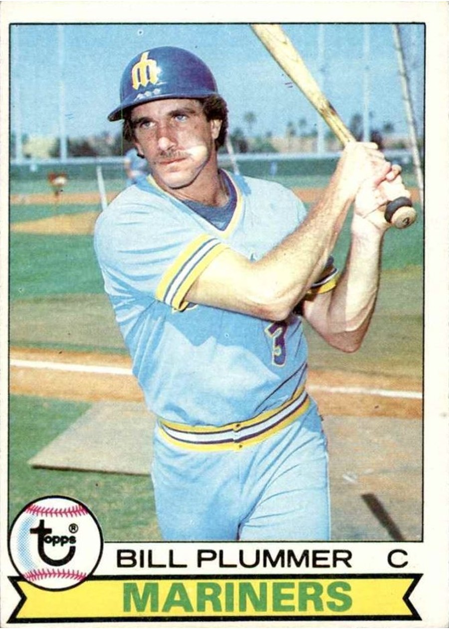 1979 Topps #396 Bill Plummer, Seattle Mariners