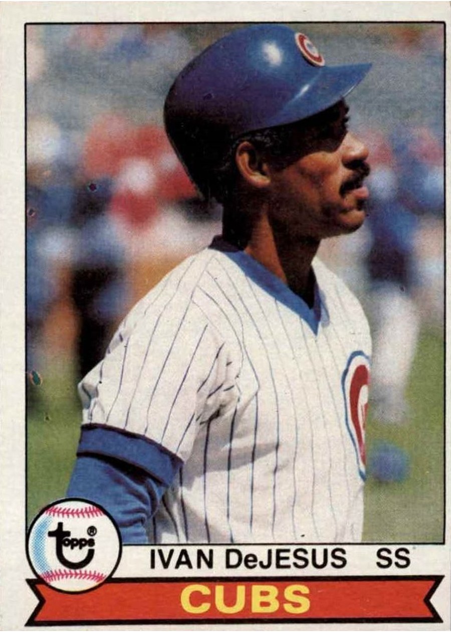 1979 Topps #398 Ivan DeJesus, Chicago Cubs