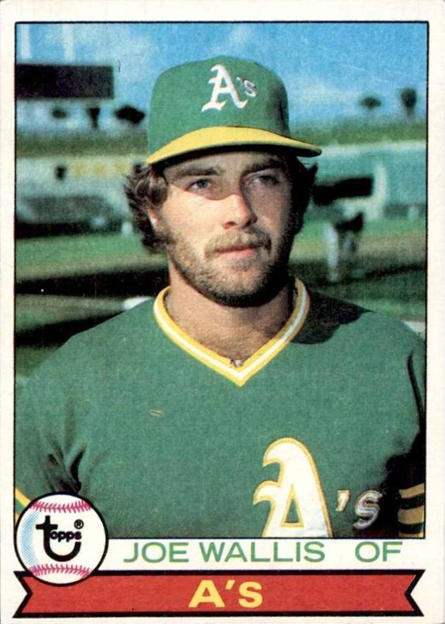 1979 Topps #406 Joe Wallis, Oakland Athletics