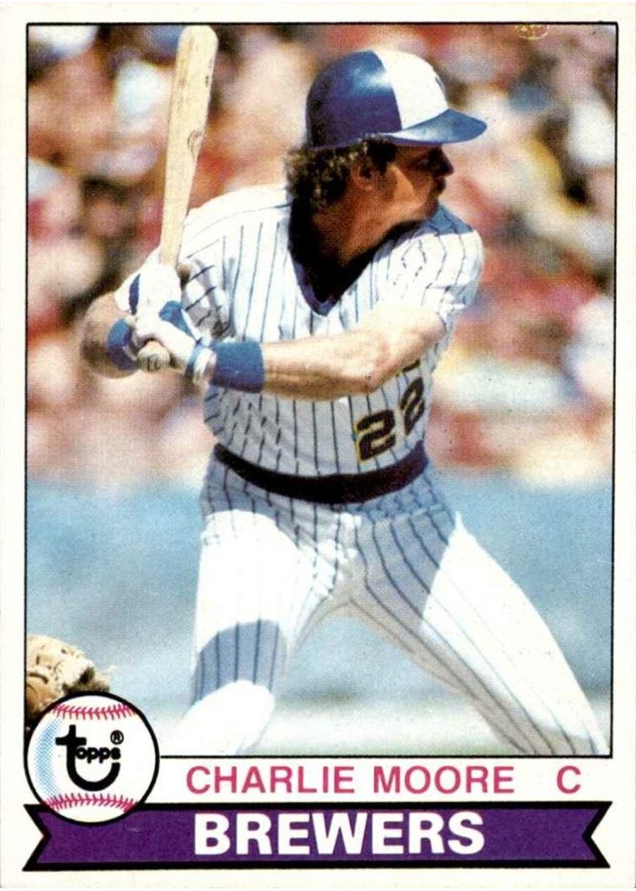 1979 Topps #408 Charlie Moore, Milwaukee Brewers