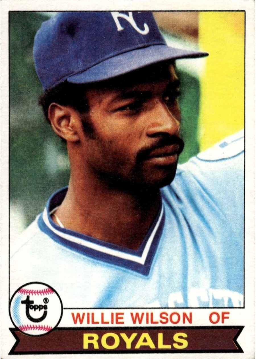 1979 Topps #409 Willie Wilson, Kansas City Royals