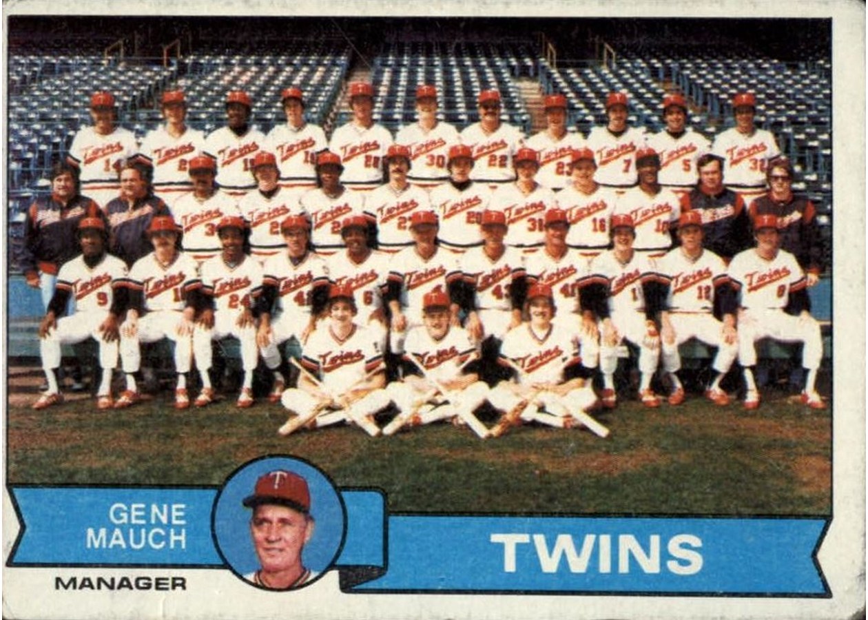 1979 Topps #41 Minnesota Twins / Gene Mauch