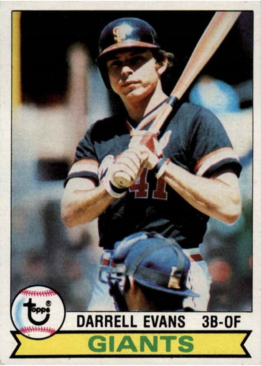 1979 Topps #410 Darrell Evans, San Francisco Giants