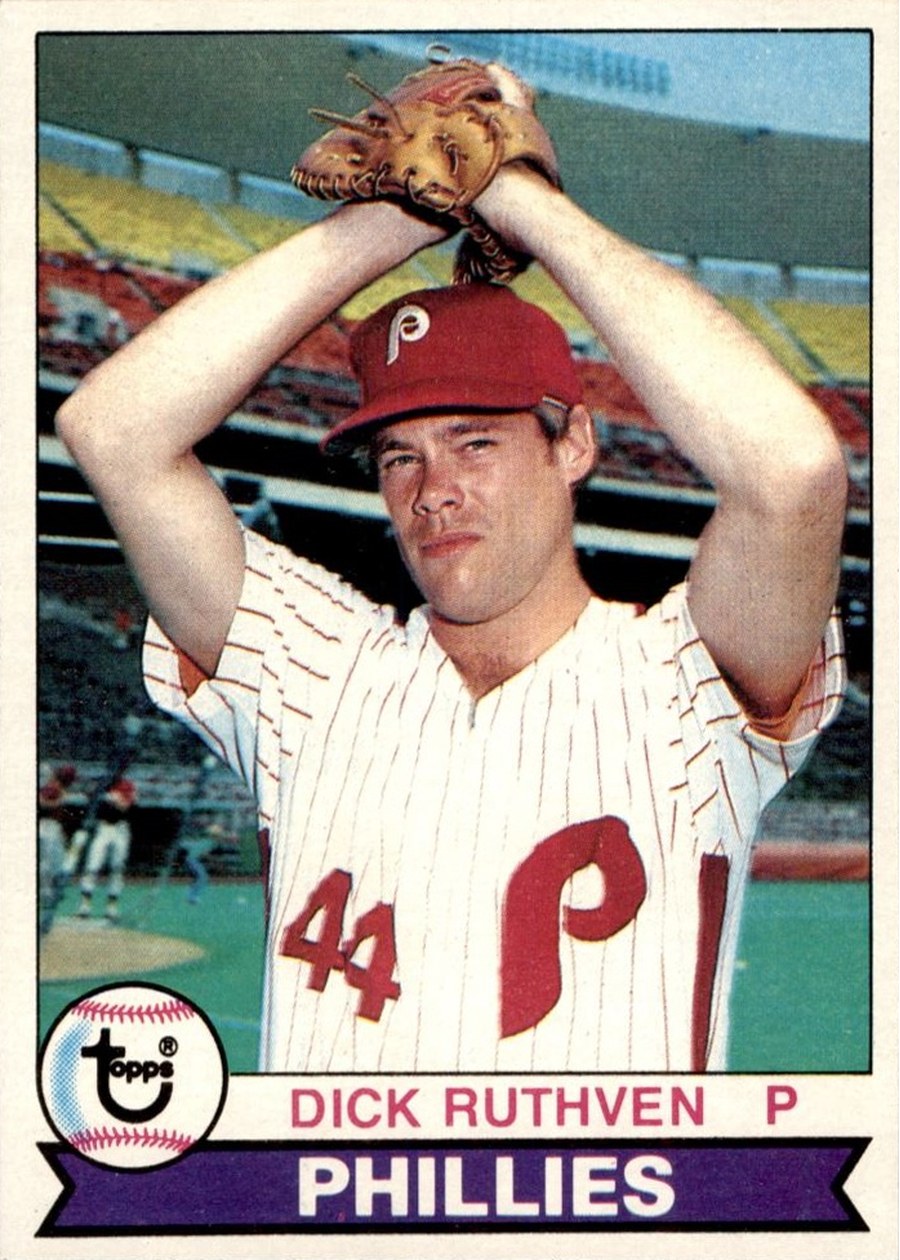 1979 Topps #419 Dick Ruthven, Philadelphia Phillies