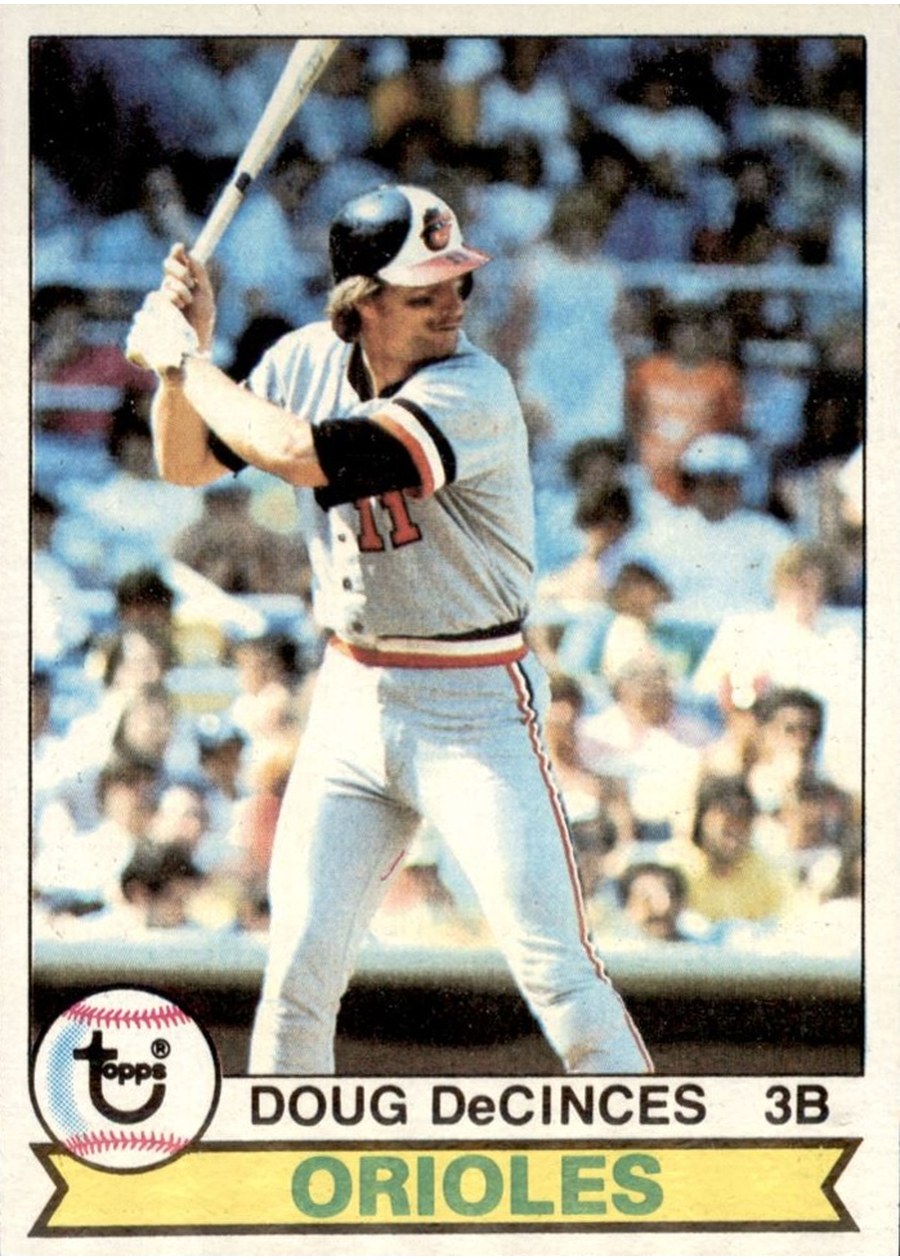 1979 Topps #421 Doug DeCinces, Baltimore Orioles