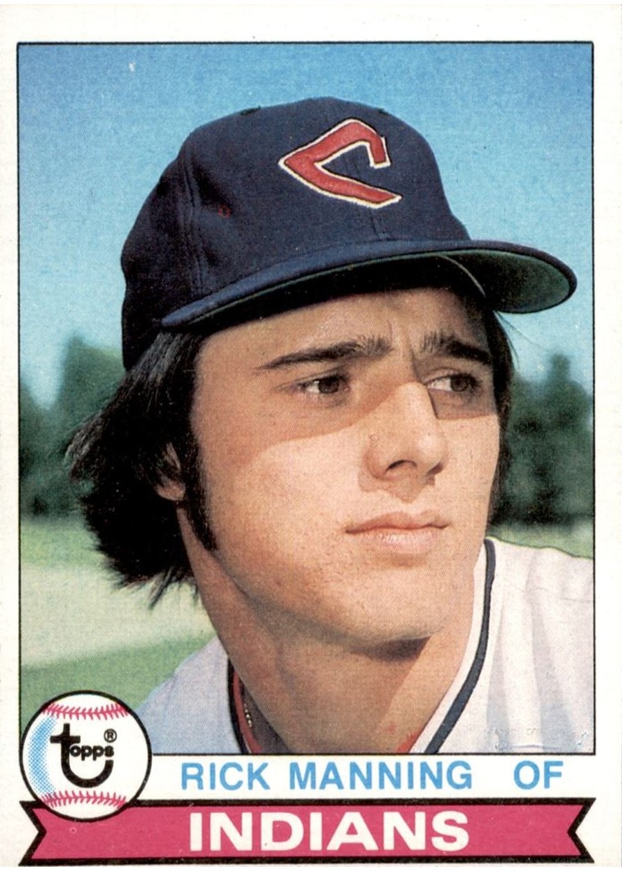 1979 Topps #425 Rick Manning, Cleveland Indians