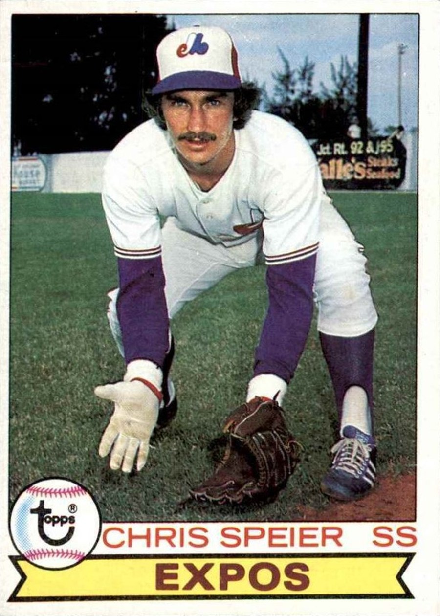 1979 Topps #426 Chris Speier, Montreal Expos