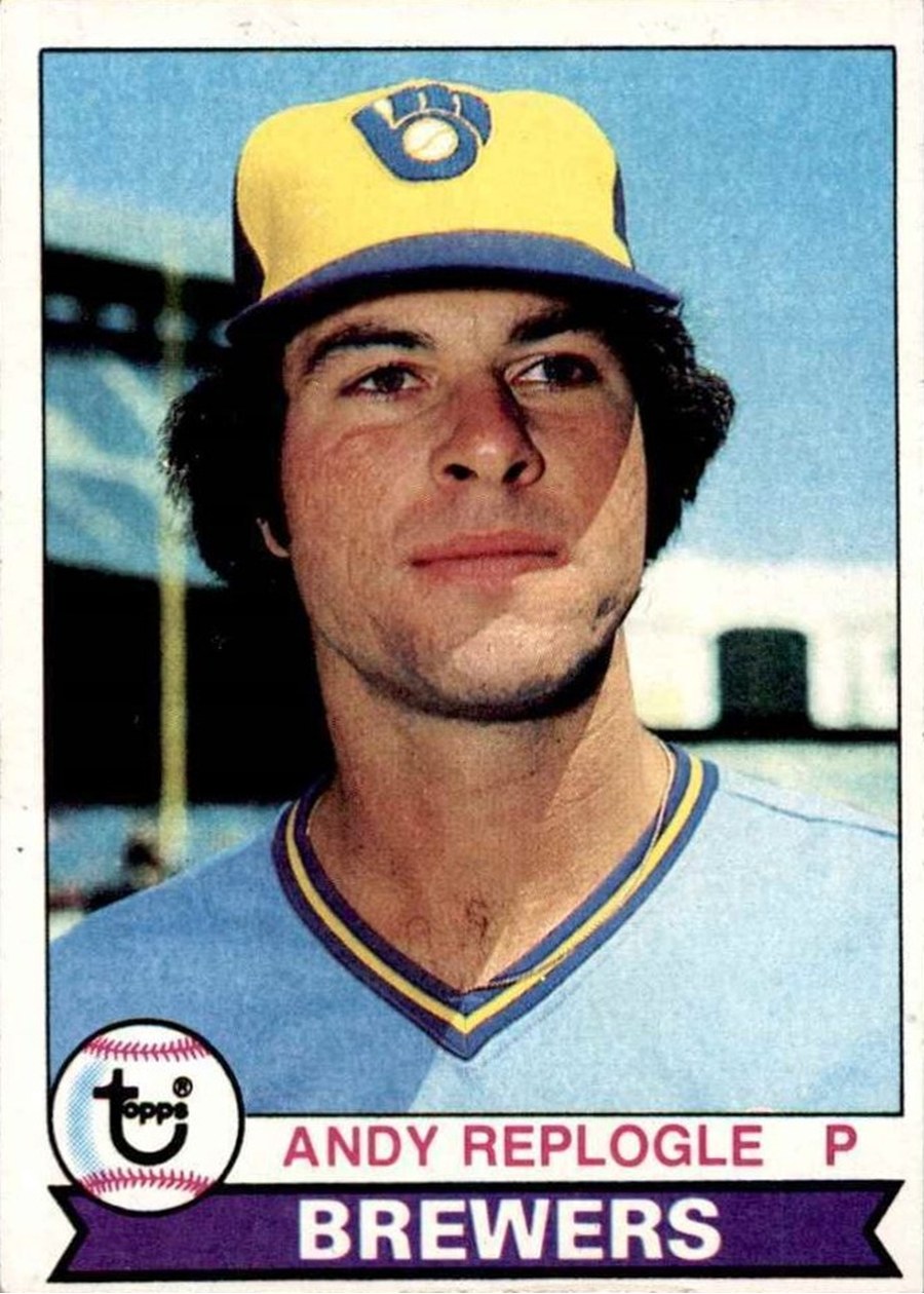 1979 Topps #427 Andy Replogle, Milwaukee Brewers
