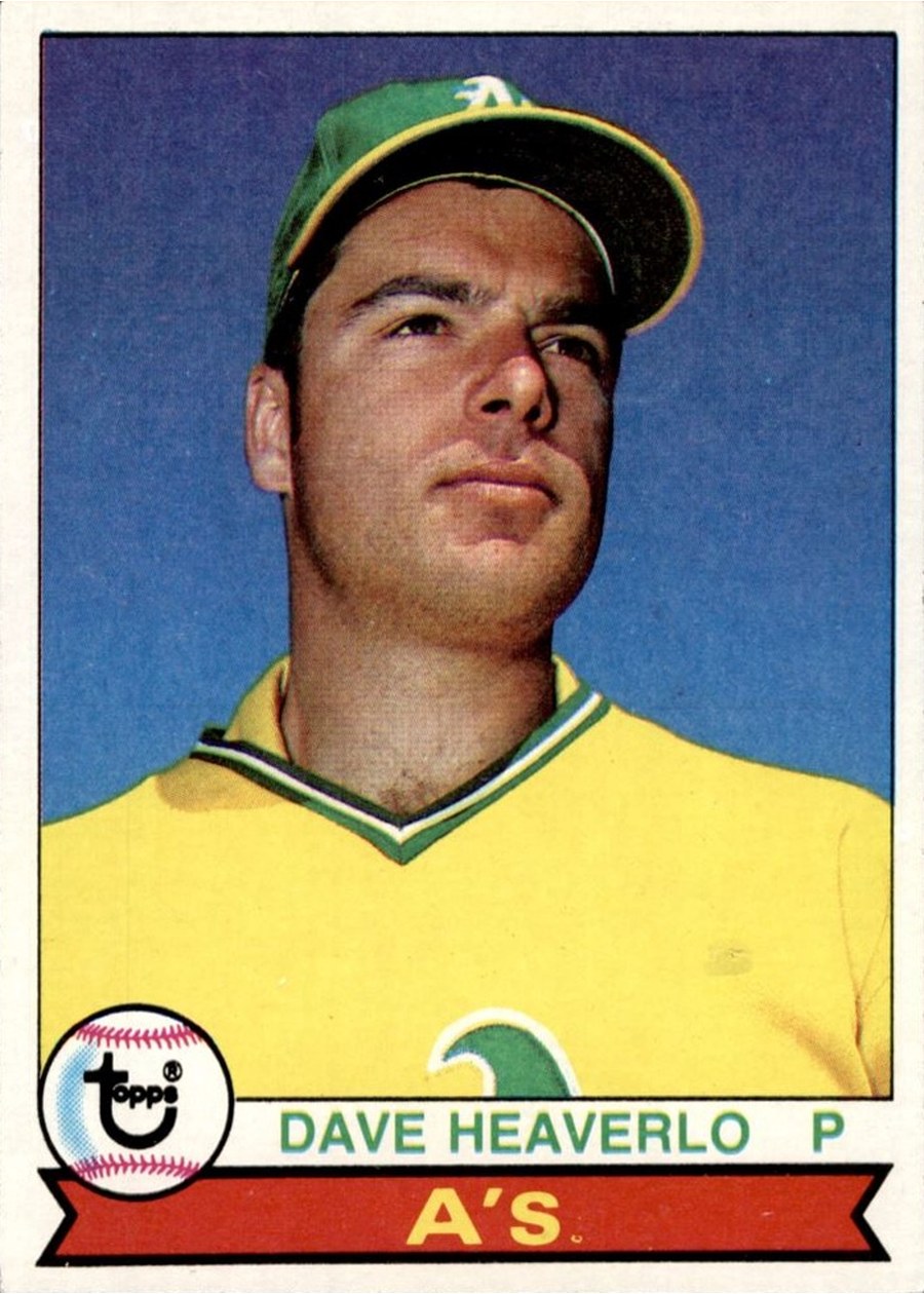 1979 Topps #432 Dave Heaverlo, Oakland Athletics