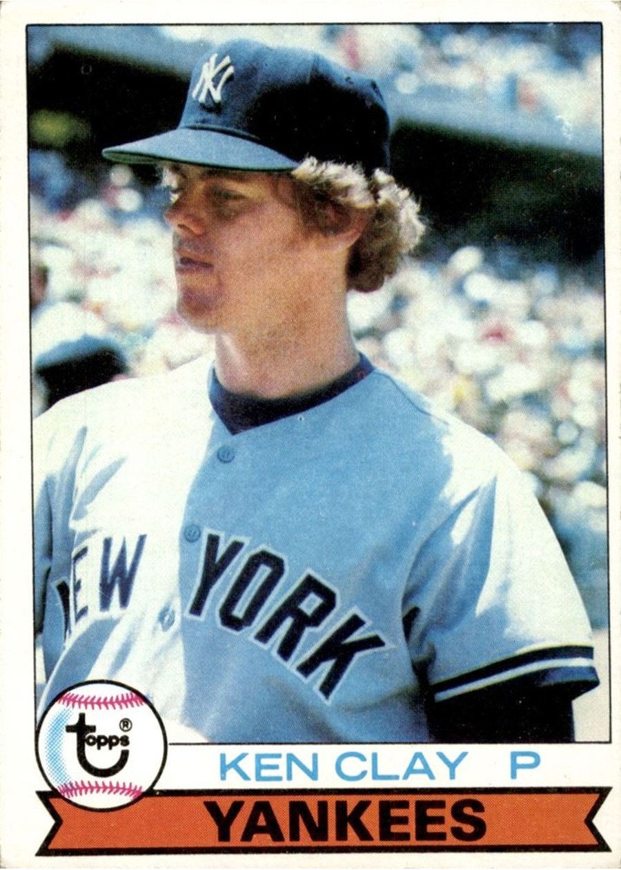 1979 Topps #434 Ken Clay, New York Yankees