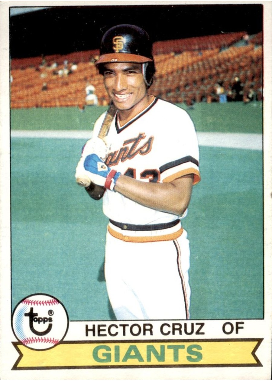 1979 Topps #436 Hector Cruz, San Francisco Giants