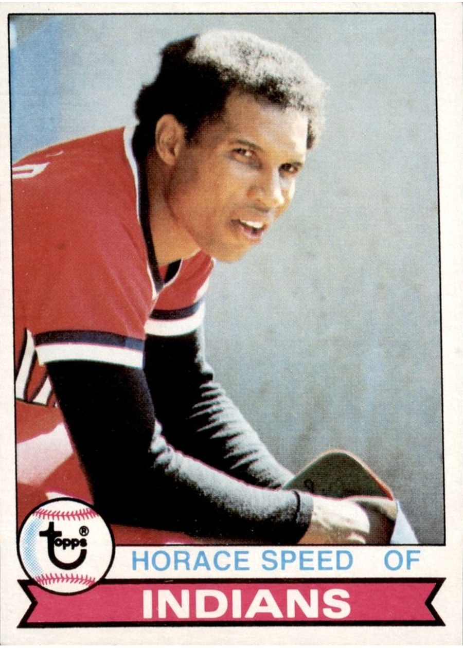 1979 Topps #438 Horace Speed, Cleveland Indians